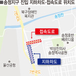 울산 송정지하차도 개통 2026년 6월로 연기