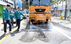 울산 중구, 폭염대응 현장점검...무더위쉼터·살수차 확인