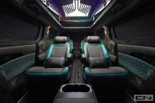 씨엔모터스 카니발하이리무진 시트, K패턴에 이어 L패턴 출시