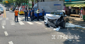 맥주병 쏟고 차대차 충돌…사고로 얼룩진 울산