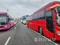 중구 동천서로 갓길 폐차장 전락