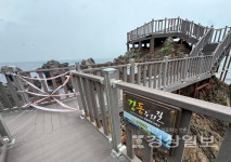 흔들리고 끊기고…강동누리길 안전성 논란