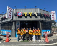 온산읍 지역사회보장협, 착한가게 현판 전달