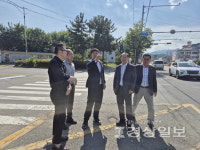 남창삼거리 신호체계 개선, 공진혁 시의원 현장 점검