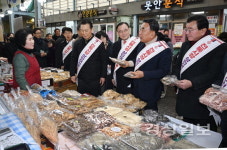 김두겸 울산시장 언양알프스시장 장보기행사