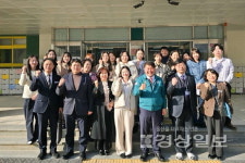 이성룡 의장, 명정초 교육환경 개선 논의