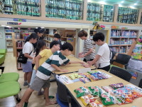 동구 꽃바위작은도서관, 여름방학 도서관 캠프 운영