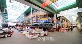 불황에 추위까지…재래시장 설상가상
