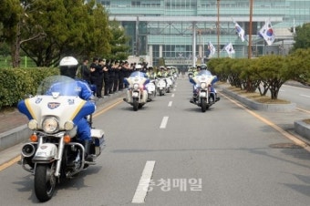 충북경찰 싸이카 기동순찰대 발대