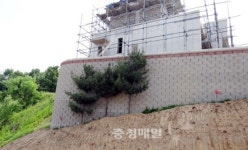 마구잡이 전원주택 공사…주민들 불안