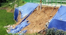 공주 신관동 도로개선공사 설계부터 시공까지 엉망