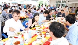 논산 콩밭열무축제서 고향의 맛 만끽