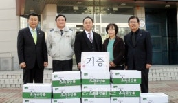 쌀부터 곰탕까지 충주지역 나눔 열기 후끈