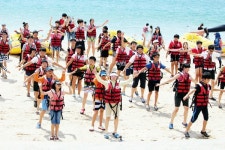 보령교육원, 장애학생 바다체험