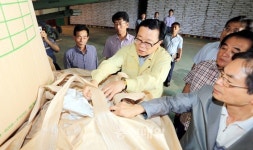 이동필 장관, 양곡보관실태 점검