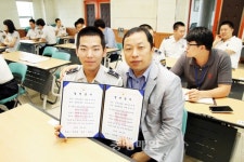청주흥덕署, 경찰·의경 멘토·멘티 결연식