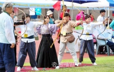 활쏘기 고수들 한자리에…세계 민족궁 대축전