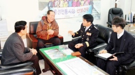홍성소방서, 전통시장 현장점검