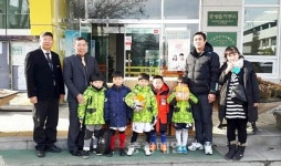 증평 화랑체능 스쿨 라면 기탁