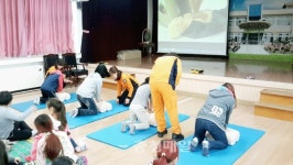 청주 남이초, 심폐소생술 교육