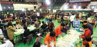 충청 투표율 지난 총선보다 소폭 상승