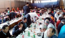 천안시 직산읍청년회 경로잔치