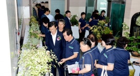 증평군 야생화 연구회, 28~29일 작품전시회