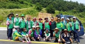 감곡 새마을지도자協, 사랑의 감자수확