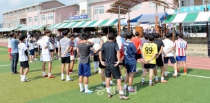 부여 은산면민 축구대회 개최