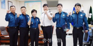금산署, 업무유공 경찰관 5명 표창