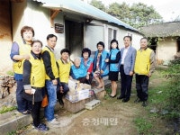 천안 부성2동 주민자치위, 독거노인 지원