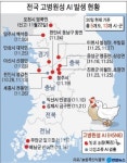 충북 괴산도 AI 뚫렸다