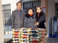 강순자 당진1동 읍내4통장, 사랑나눔 쌀 기탁