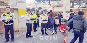 청주 상당署, 동주초서 교통안전캠페인
