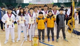 당진 원당초, 충남교육감기 태권도대회 단체전 우승