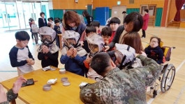 증평군, 죽리초서 주민체험형 민방위 훈련