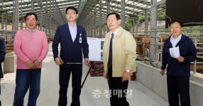 박동철 금산군수, 농업현안 사업장 점검
