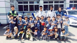 청주 상당署 성안지구대, 어린이집 지구대 견학 행사