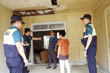 청주 사직1동·사창지구대, 공·폐가 합동 수색