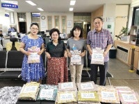 충주 교현2동 향기누리봉사팀 반바지 기탁