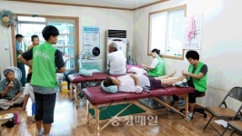 충주생명교회, 동량면서 봉사활동