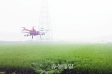 예산농기센터, 무인항공 병해충 방제