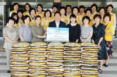 대전 대덕구 나라사랑과학사랑봉사회, 쌀 기탁