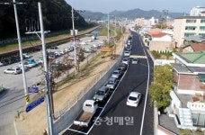영동 매천교~용두교 도로 새단장