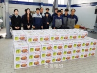 대전 대덕현대서비스, 직접 농사 지은 배추로 나눔
