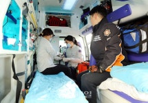 백석대학교 응급구조학과 학생들, 청양·홍성소방서 구급차 동승실습