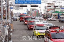 논산소방서, 소방차 길 터주기 캠페인