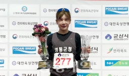 영동군청 정형선, 군산새만금국제마라톤 국내 부문 2위