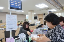 청주 우암동행정복지센터, 선거 투표소 홍보활동