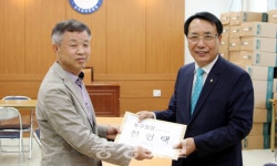 한현택 동구청장 선거전 돌입